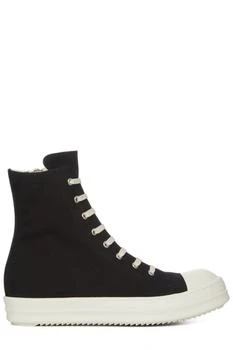 Rick Owens | Rick Owens DRKSHDW Round Toe Lace-Up Sneakers