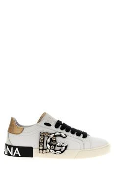 Dolce & Gabbana | Dolce & Gabbana Portofino DG Logo Patch Sneakers