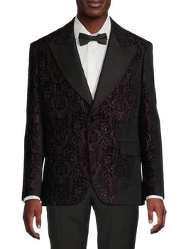ETRO | Flocked Velvet Dinner Jacket