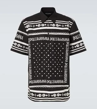 Dolce 
Gabbana | Bandana cotton shirt