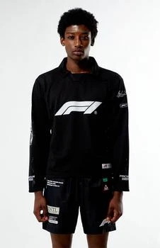 x PacSun Miami Black Long Sleeve Apex Jersey