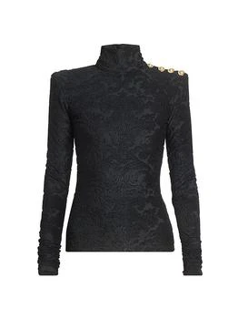 Balmain | Baroque Jacquard Top
