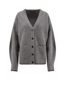 Gucci | Gucci V-Neck Oversized Cardigan