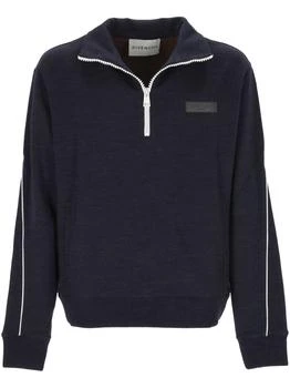 Givenchy | Givenchy Logo Half-Zip Sweater