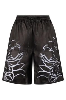 Valentino | Valentino Floral Patterned Drawstring Shorts