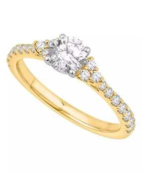 Macy's | Diamond Engagement Ring (1 ct. t.w.) in 14k Two-Tone Gold
