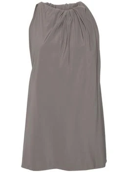Rick Owens | Rick Owens Gathered Crewneck Sleeveless Top
