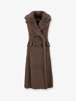 Max Mara | Boario sleeveless alpaca blend coat