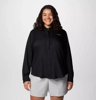 Columbia Women
s PFG Tamiami  II Long Sleeve Shirt - Plus Size-