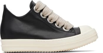 Rick Owens | Black Concordians Jumbolace Low Sneaks Sneakers