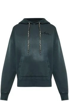 AMIRI | Amiri Logo Embroidered Drawstring Hoodie