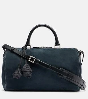 Magda Butrym | Varsovia floral-appliqué suede duffel bag