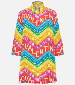 Valentino | Logo cotton shirt dress