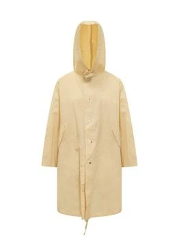 Jil Sander | Jil Sander Logo Printed Hooded Parka
