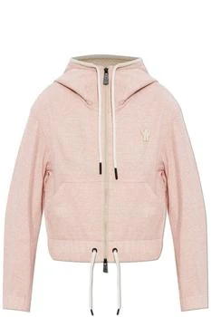 Moncler | Moncler Grenoble Zip-Up Drawstring Hoodie