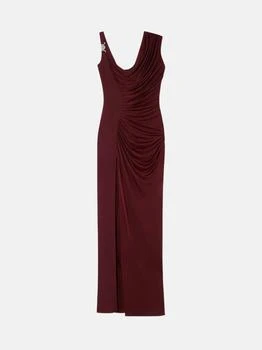 Versace | Versace 95 Medusa Draped Evening Dress
