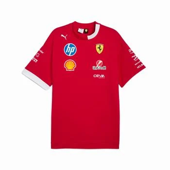Puma PUMA Scuderia Ferrari F1 2025 Driver's Oversized Tshirt