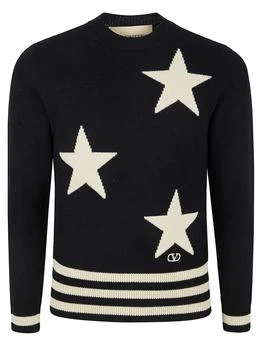 Valentino | Valentino	Star Patterned Crewneck Jumper
