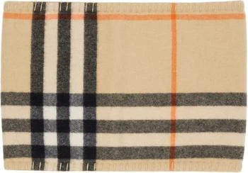 Burberry | Beige Check Cashmere Snood