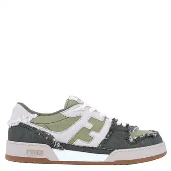 Fendi | Match Denim Low-Top Sneakers