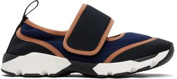Marni | Navy Velcro Sneakers