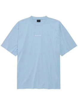 Balenciaga | Balenciaga Logo Printed Crewneck T-Shirt