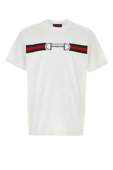 Gucci Logo Printed Crewneck T-Shirt