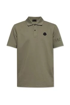 Moncler | Moncler Logo Patch Short-Sleeved Polo Shirt
