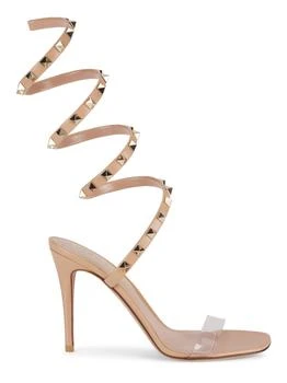 Valentino | 95MM Rockstud Wrap Sandals