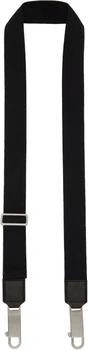 Rick Owens | Black Concordians Webbing Bag Strap