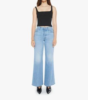 The Tomcat Roller Skimp Wide Leg Jeans In Puzzled