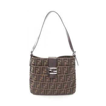 Fendi | Nylon Leather Handbag Shoulder Bag (Pre-Owned)