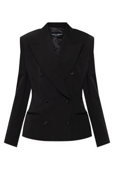 Dolce & Gabbana | Dolce & Gabbana Double-Breasted Structured Blazer