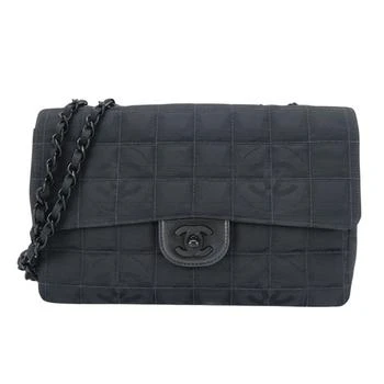 Chanel | New Travel Line Jacquard Nylon Shoulder Bag (Pre-Owned)