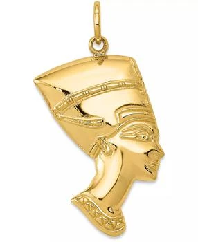 Macy's | Nefertiti Charm Pendant in 14k Yellow Gold