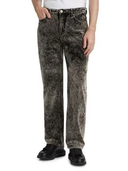 Jayden Acid-Washed Wide-Leg Jeans