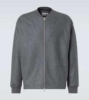 Jil Sander | Zip-up wool sweatshirt