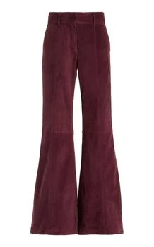 Gabriela Hearst | Gabriela Hearst Rhein Suede Wide-Leg Pants - Moda Operandi