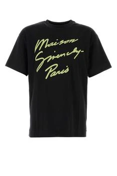 Givenchy | Givenchy Slogan Embroidered Crewneck T-Shirt