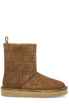 Fendi | Fendi Apres Chic Monogram Detailed Boots