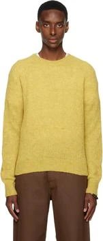 Dries Van Noten | Yellow Crewneck Sweater