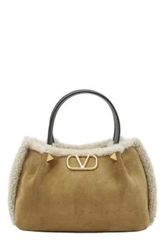 Valentino | Valentino Garavani Rockstud VLogo Signature Small Tote Bag