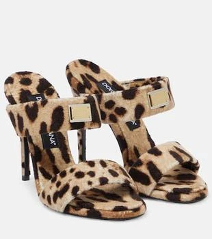 Dolce
Gabbana | x Kim printed terry mules