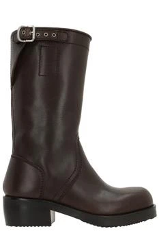 Dries Van Noten | Dries Van Noten Buckle Detailed Biker Boots