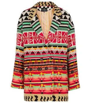 ETRO | Wool-blend jacquard blazer