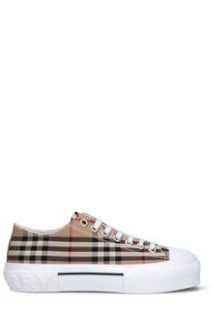 Burberry | Burberry Checked Lace-Up Sneakers