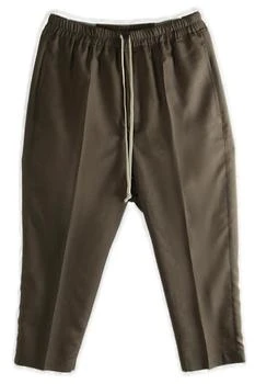 Rick Owens | Rick Owens Elastic-Waistband Drawstring Trousers