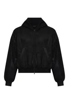 Balenciaga | Balenciaga Long-Sleeved Zip-Up Hoodie