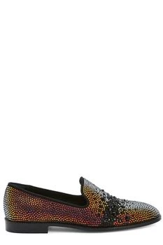 Giuseppe Zanotti | Giuseppe Zanotti Marthinique Crystal Loafers