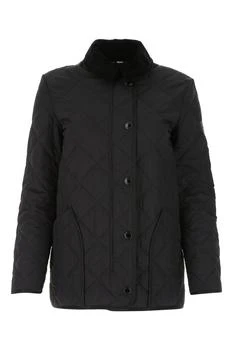 Burberry | Burberry Long-Sleeved Diamond Quilted Jacket